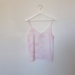A NEW DAY V-NECK TIE DYE CAMISOLE BLOUSE